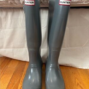 Hunter Classic Gray Tall Boots